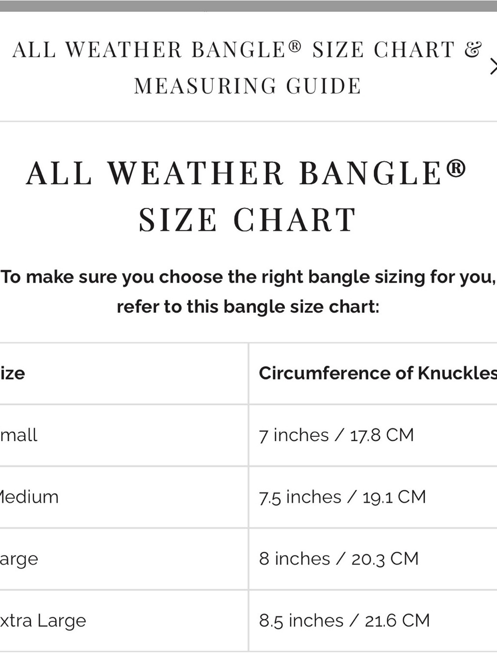 Budhagirl Three Kings All Weather Bangles - Ivory, M - Picture 8 of 8